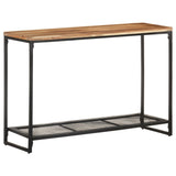 vidaXL Wandtafel 110x35x75 cm massief mangohout