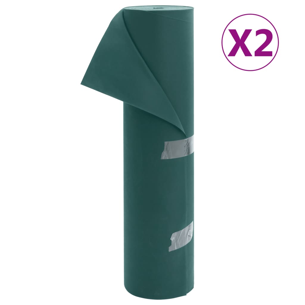vidaXL Non-Woven Plant Covers 2 rolls 70 g/m² 10x1.6 m
