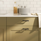 vidaXL Handles 10 pcs 64 mm stainless steel silver-coloured