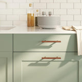 vidaXL Handles 10 pcs 64 mm stainless steel silver-coloured