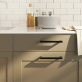 vidaXL Handles 10 pcs 64 mm stainless steel silver-coloured