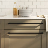vidaXL Handles 10 pcs 64 mm stainless steel silver-coloured