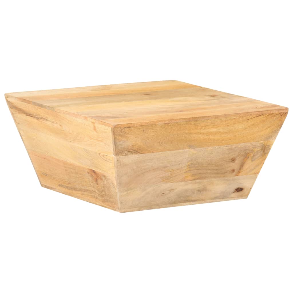 vidaXL Coffee Table V-Shaped 66x66x30 cm Solid Mango Wood