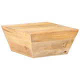 vidaXL Coffee Table V-Shaped 66x66x30 cm Solid Mango Wood