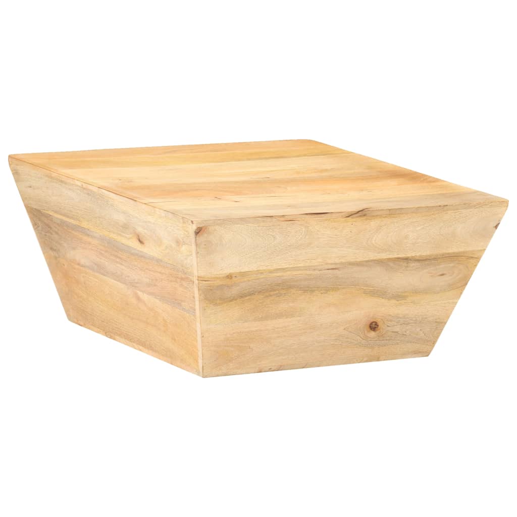 vidaXL Coffee Table V-Shaped 66x66x30 cm Solid Mango Wood