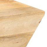 vidaXL Coffee Table V-Shaped 66x66x30 cm Solid Mango Wood