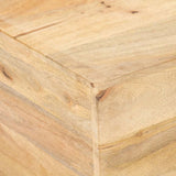 vidaXL Coffee Table V-Shaped 66x66x30 cm Solid Mango Wood