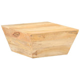 vidaXL Coffee Table V-Shaped 66x66x30 cm Solid Mango Wood