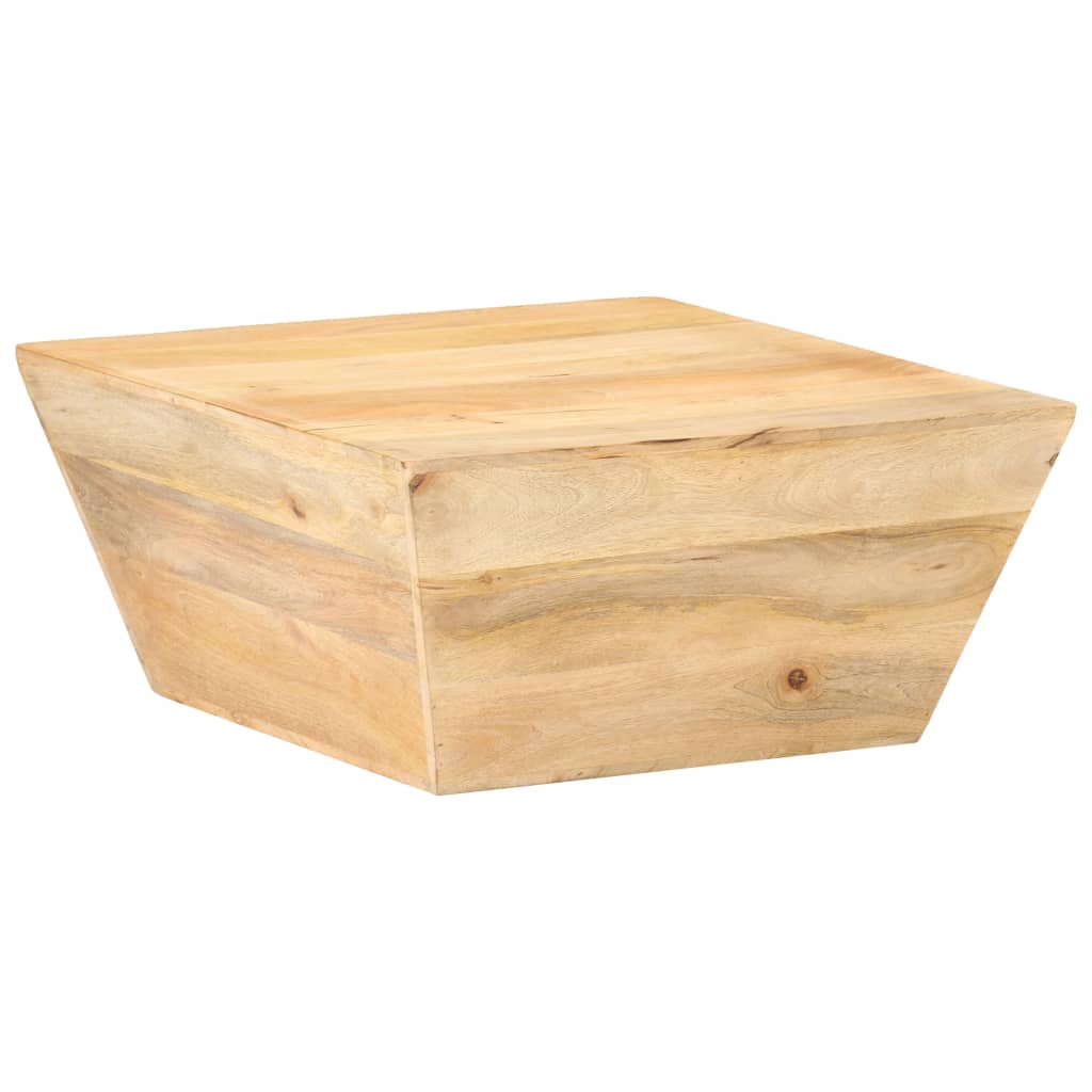 vidaXL Coffee Table V-Shaped 66x66x30 cm Solid Mango Wood