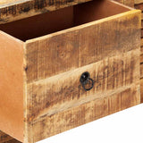 vidaXL Tv-meubel 110x30x40 cm massief gerecycled hout