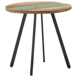 vidaXL Dining Table 80 cm Rough Mango Wood