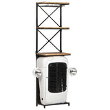 vidaXL Wine cabinet tractor 49x31x172 cm solid mango wood