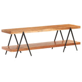 vidaXL TV Cabinet 160x40x50 cm Solid Mango Wood