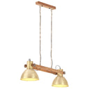 vidaXL Lampe suspendue industrielle 25 W E27 109 cm couleur argentée