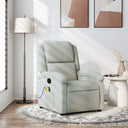vidaXL Tabouret de massage avec poignées lumineuses