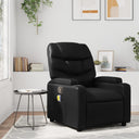 vidaXL Tabouret de massage de l'artiste noir