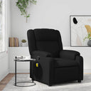 vidaXL Tabouret de massage de l'artiste noir