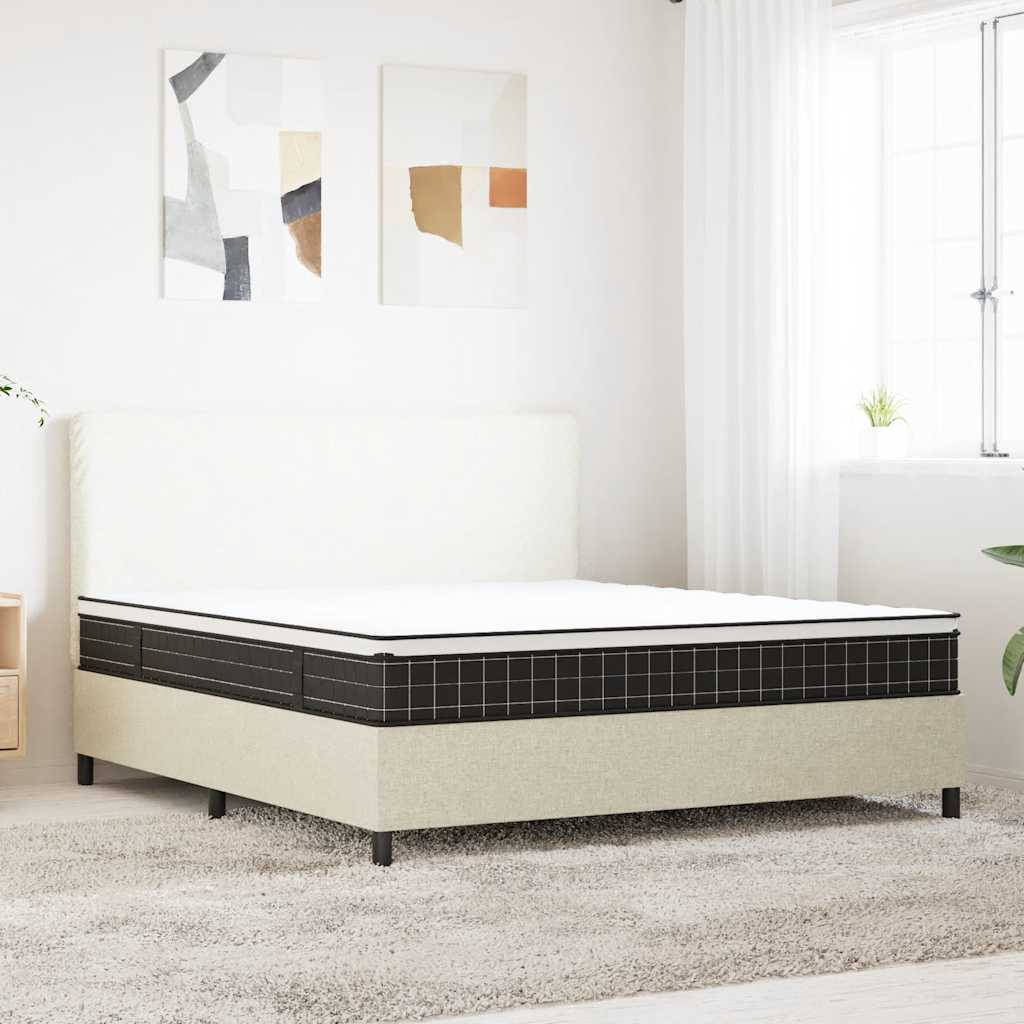 vidaXL Binnenveringmatras middelhard 120x200 cm