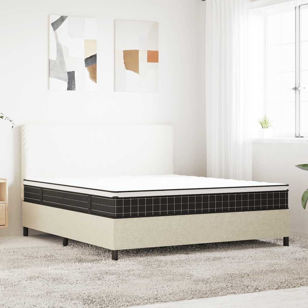 vidaXL Binnenveringmatras middelhard 120x200 cm