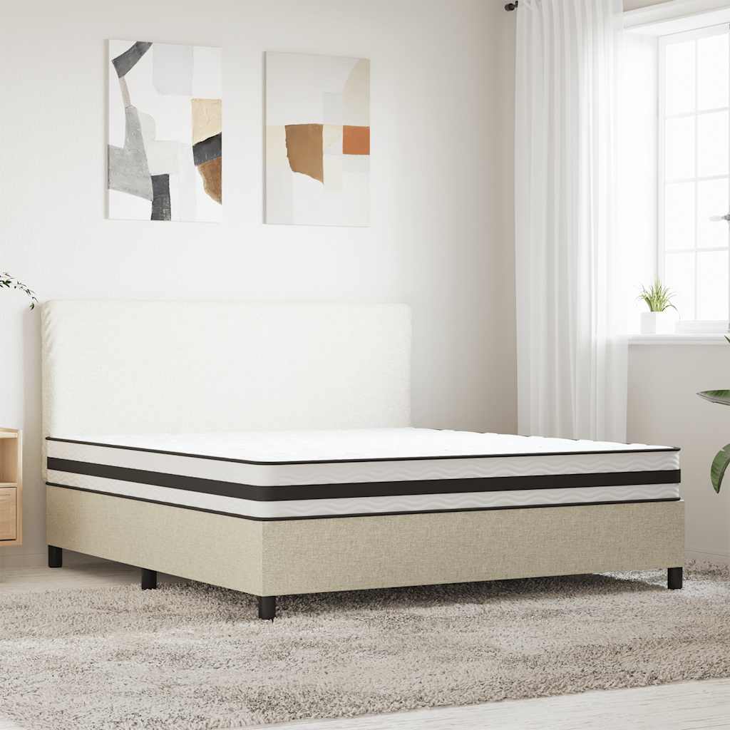 vidaXL Binnenveringmatras middelhard 120x200 cm