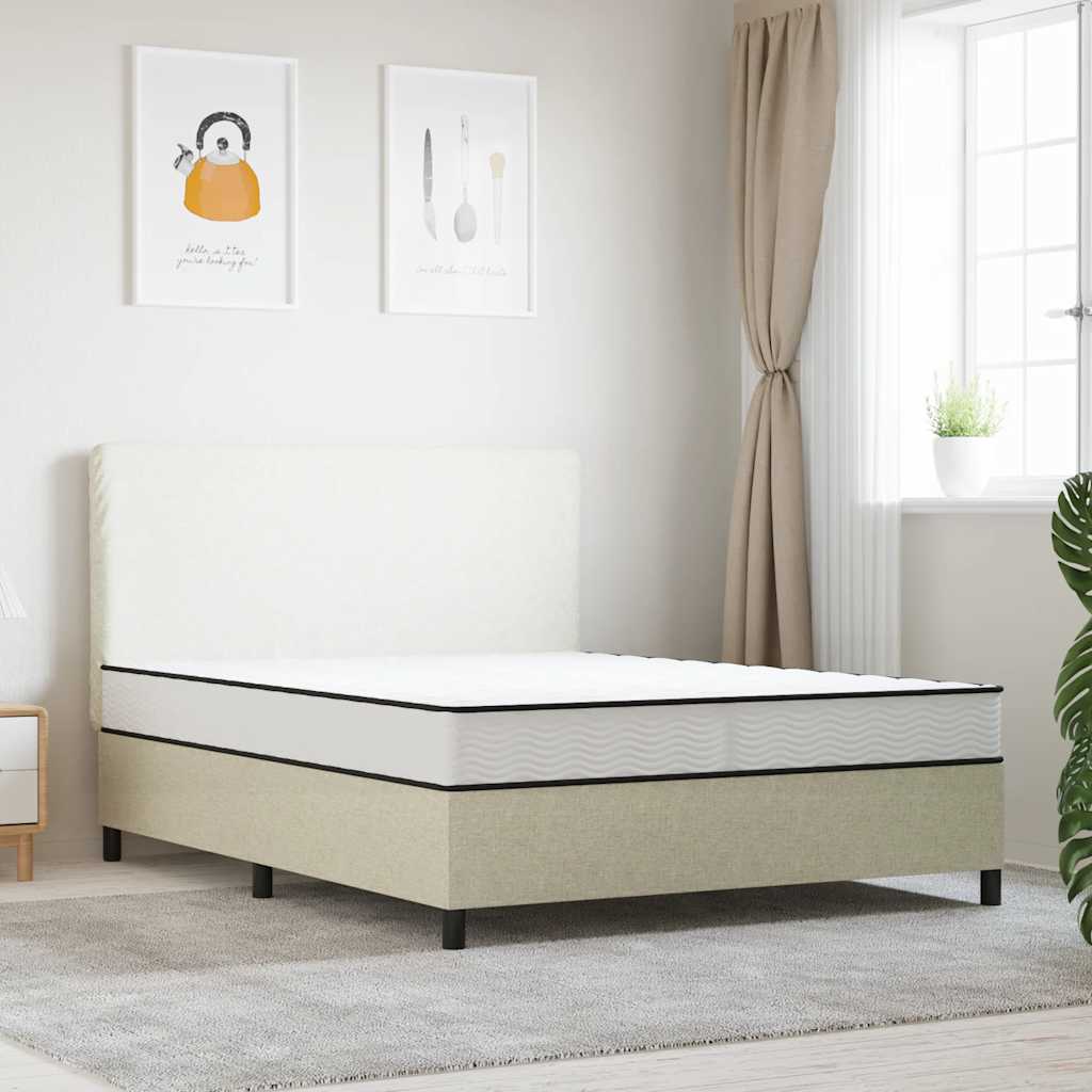 vidaXL Binnenveringmatras middelhard 120x200 cm
