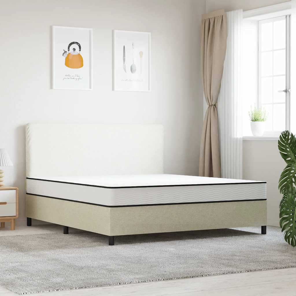 vidaXL Binnenveringmatras middelhard 120x200 cm
