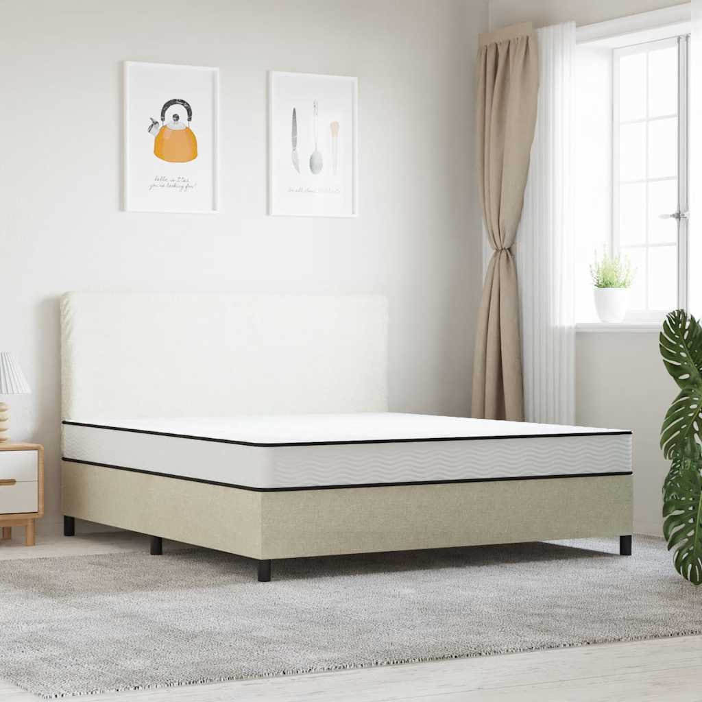 vidaXL Binnenveringmatras middelhard 120x200 cm