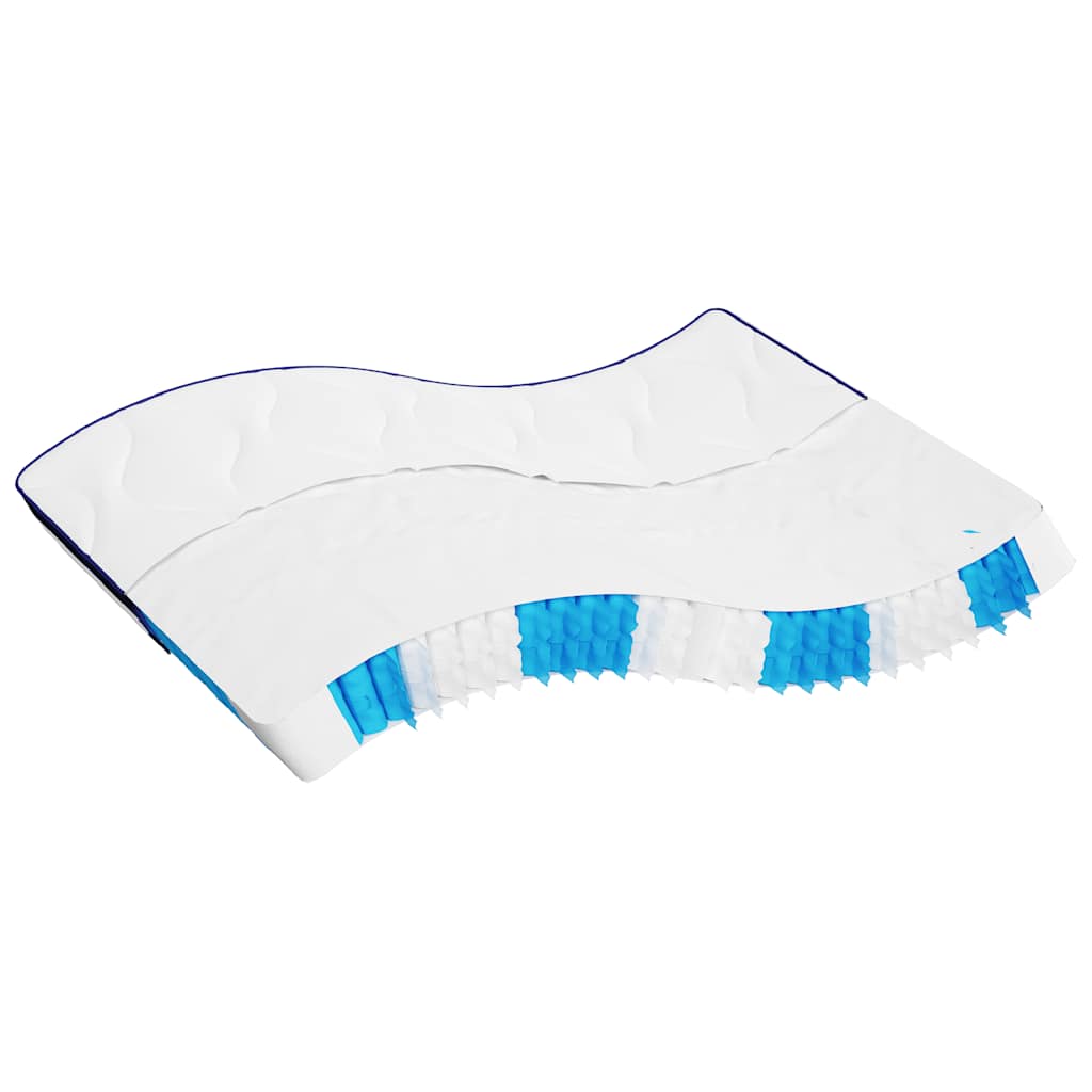 vidaXL Pocket Sprung Mattress Medium-Firm to Firm 160x200 cm Super King Size