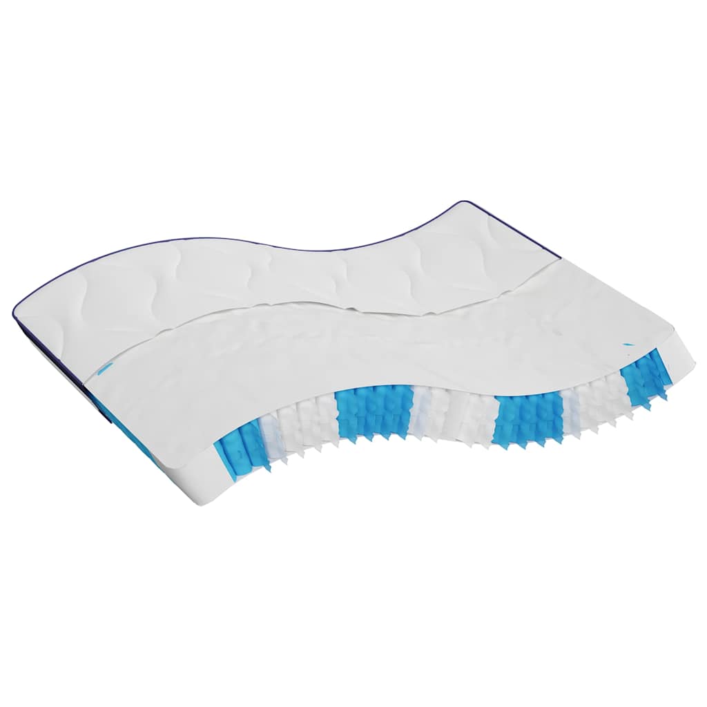 vidaXL Pocket Sprung Mattress Medium-Firm to Firm 160x200 cm Super King Size