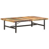 vidaXL Salontafel 142x90x42 cm massief mangohout