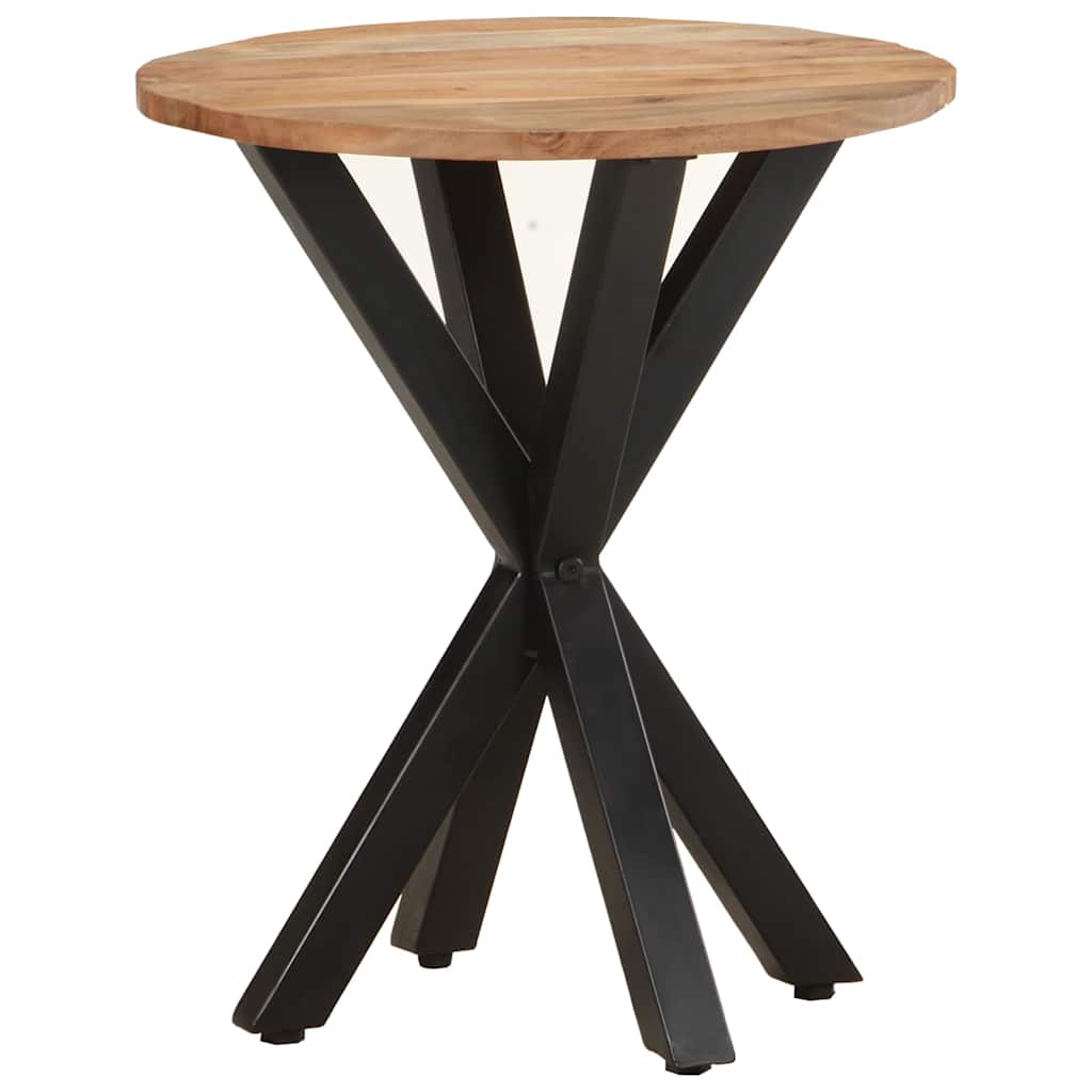 vidaXL Bijzettafel 48x48x56 cm massief mangohout