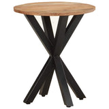 vidaXL Bijzettafel 48x48x56 cm massief mangohout