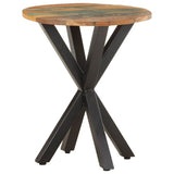 vidaXL Bijzettafel 48x48x56 cm massief mangohout