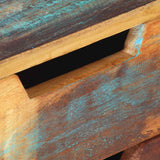 vidaXL Bureau 118x48x75 cm massief gerecycled hout