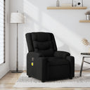 vidaXL Massage Chair Light Grey Fabric