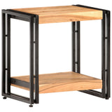 vidaXL Bijzettafel 40x30x40 cm ruw mangohout