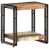 vidaXL Bijzettafel 40x30x40 cm ruw mangohout