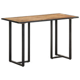 vidaXL Eettafel 120 cm brut mangue