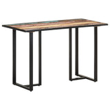 vidaXL Eettafel 120 cm brut mangue
