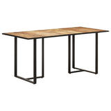 vidaXL Eettafel 120 cm brut mangue