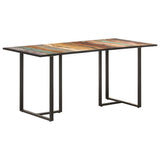 vidaXL Eettafel 120 cm brut mangue
