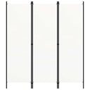 vidaXL Kamerscherm met 3 panelen 150x180 cm wit