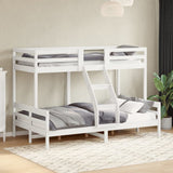 vidaXL Stapelbed massief grenenhout 80x200/120x200 cm