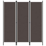 vidaXL Kamerscherm met 3 panelen 150x180 cm wit