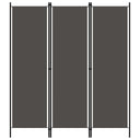 vidaXL Kamerscherm met 3 panelen 150x180 cm wit