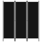 vidaXL Kamerscherm met 3 panelen 150x180 cm wit