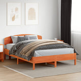 vidaXL Bedframe zonder matras massief grenenhout wit 200x200 cm