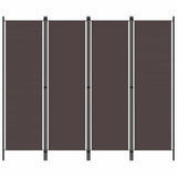 vidaXL Kamerscherm met 3 panelen 150x180 cm wit