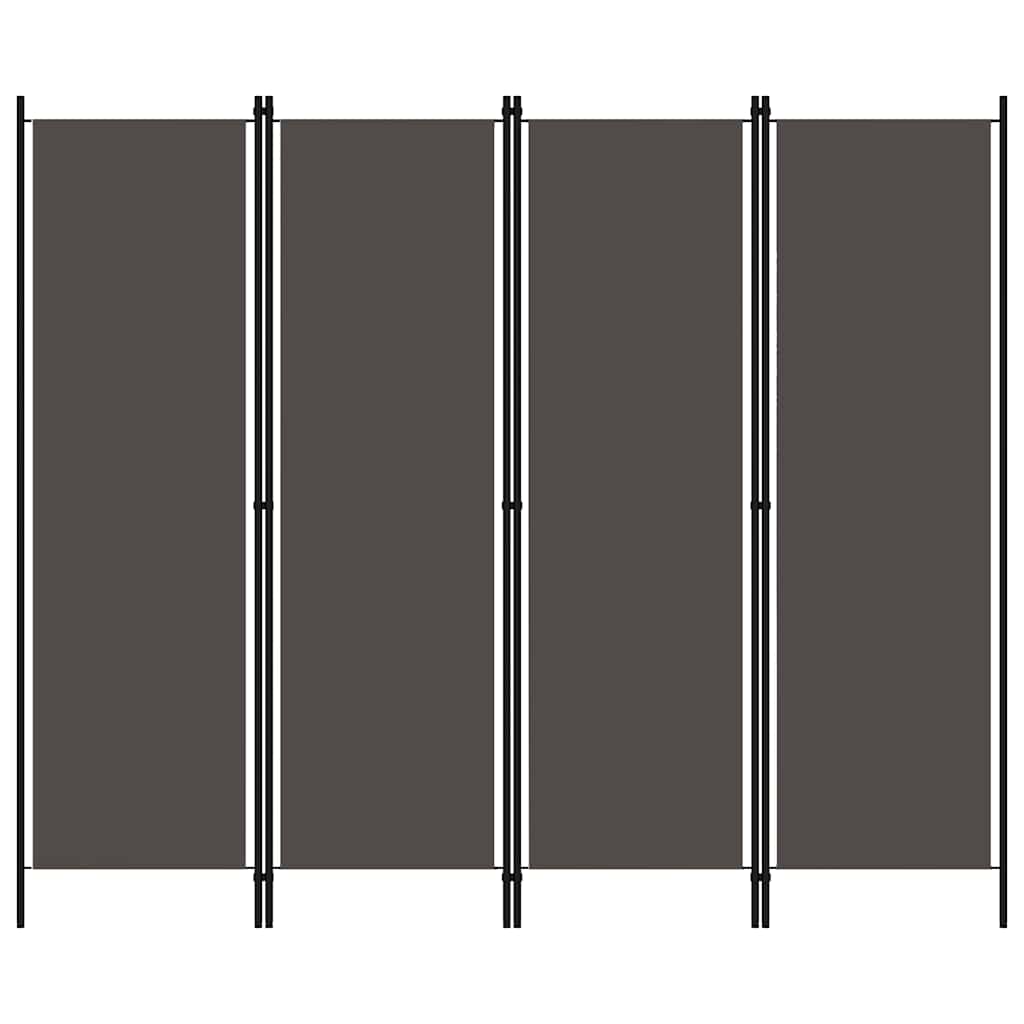 vidaXL Kamerscherm met 3 panelen 150x180 cm wit