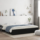 vidaXL Cadre de lit avec des fils sans blanc 200x200 cm
